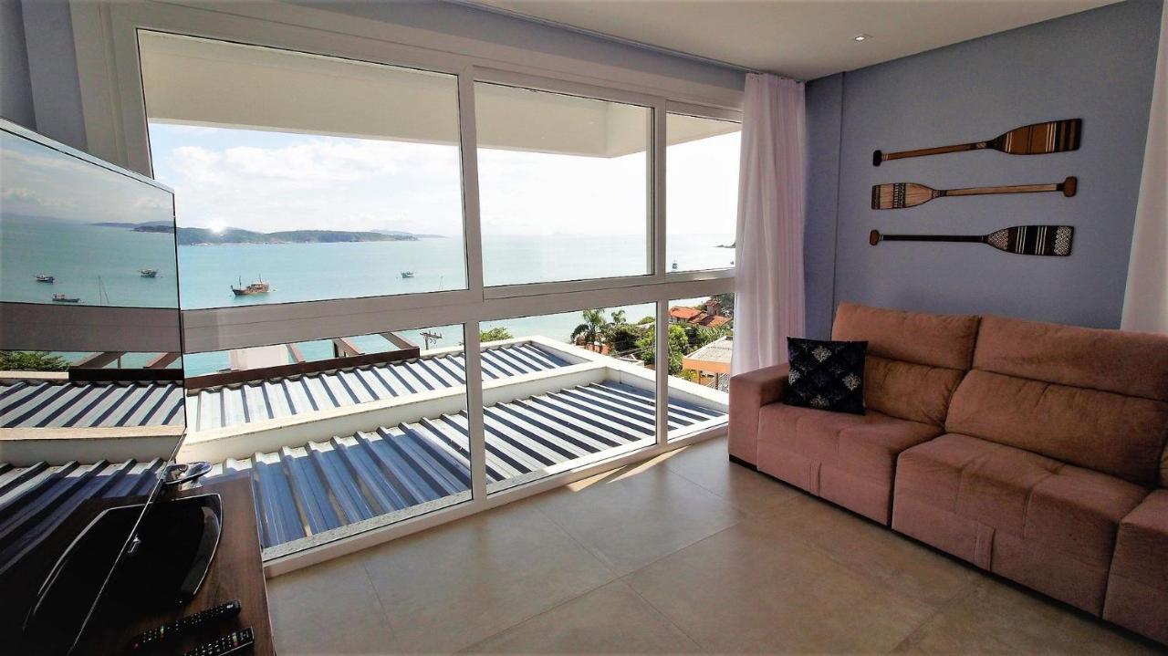 1080 - Apartamento Com Vista Para O Mar Em บอมบินญัส ภายนอก รูปภาพ
