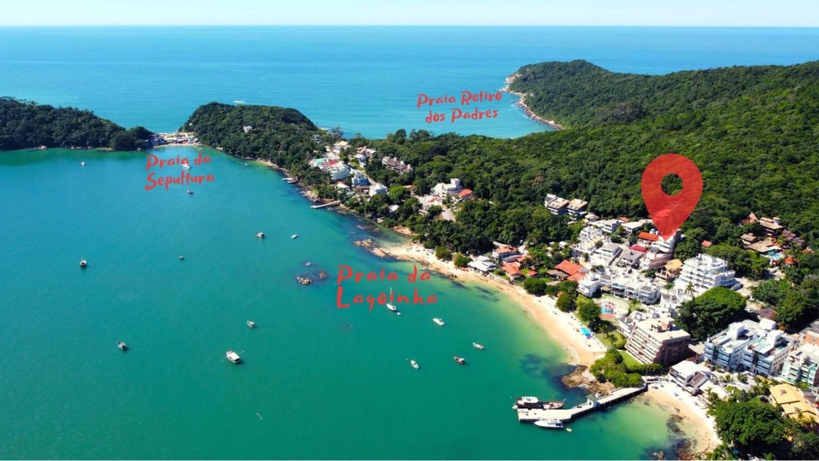 1080 - Apartamento Com Vista Para O Mar Em บอมบินญัส ภายนอก รูปภาพ